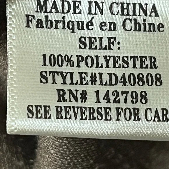 Love Riche large NWT suede like sleeveless dress with fringe. (J) - Picture 3 of 7